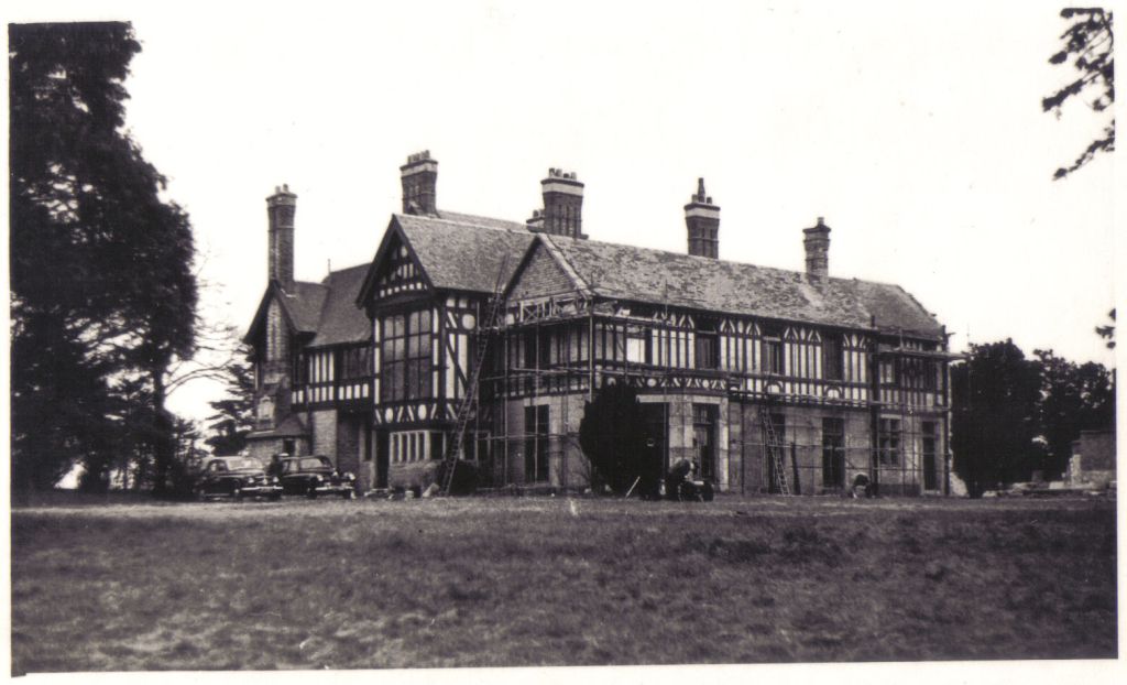 Hankelow Court in the 1950s