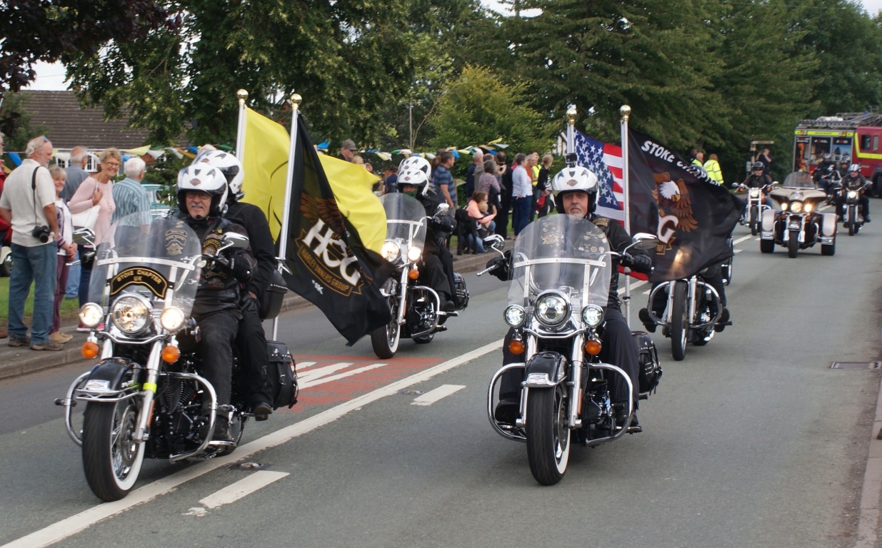 Photographs taken of the 2017 Festival of Transport parade of vehicles from Hankelow to Audlem