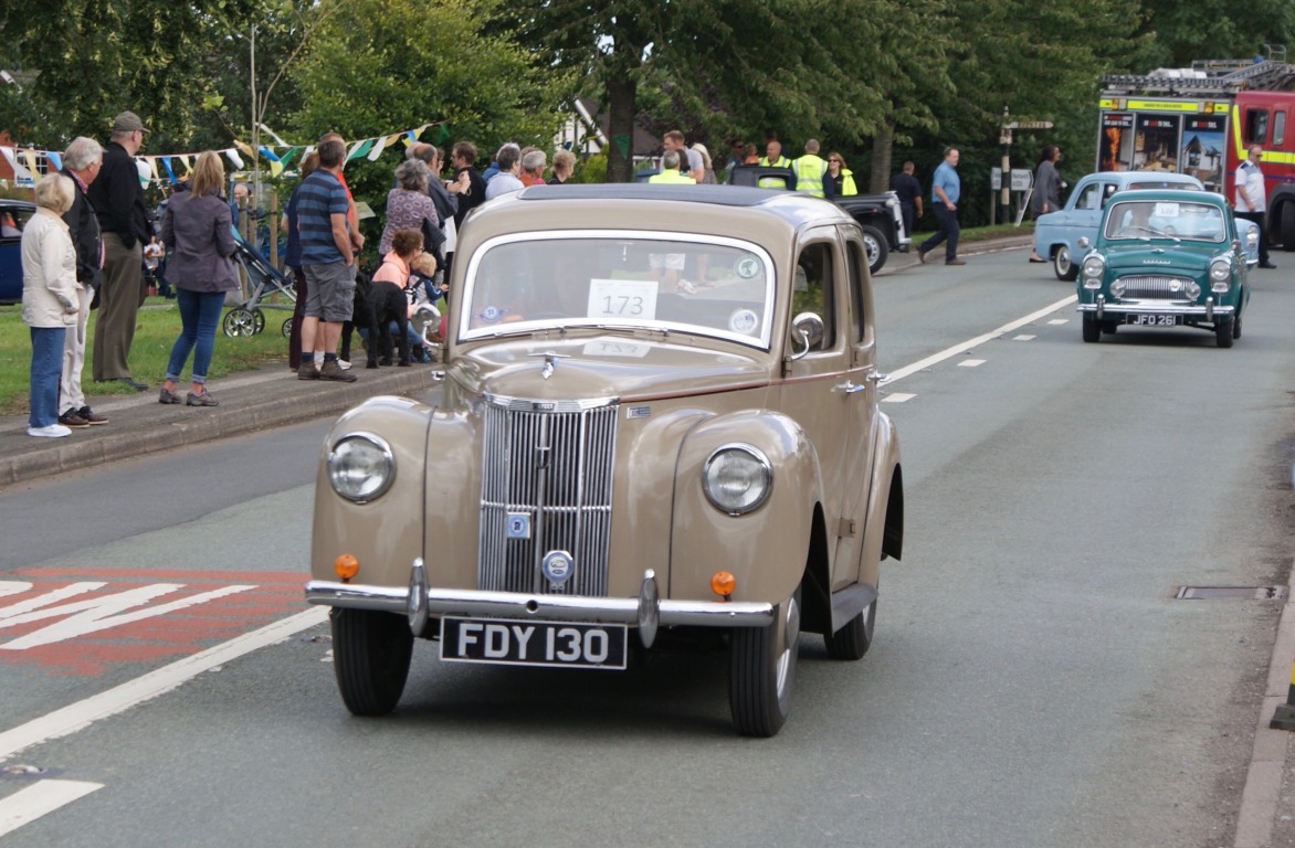 Photographs taken of the 2017 Festival of Transport parade of vehicles from Hankelow to Audlem