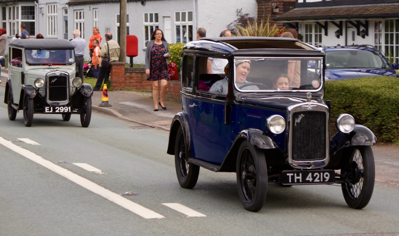 Photographs taken of the 2017 Festival of Transport parade of vehicles from Hankelow to Audlem