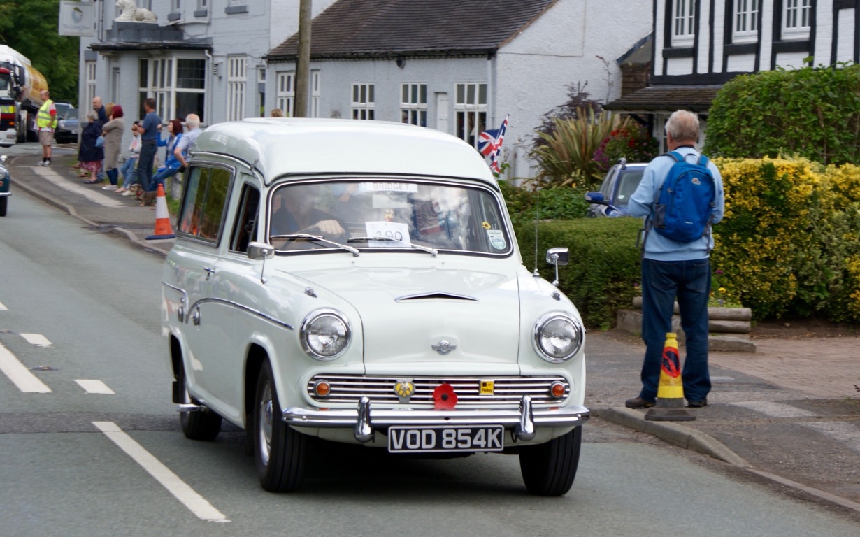 Photographs taken of the 2017 Festival of Transport parade of vehicles from Hankelow to Audlem