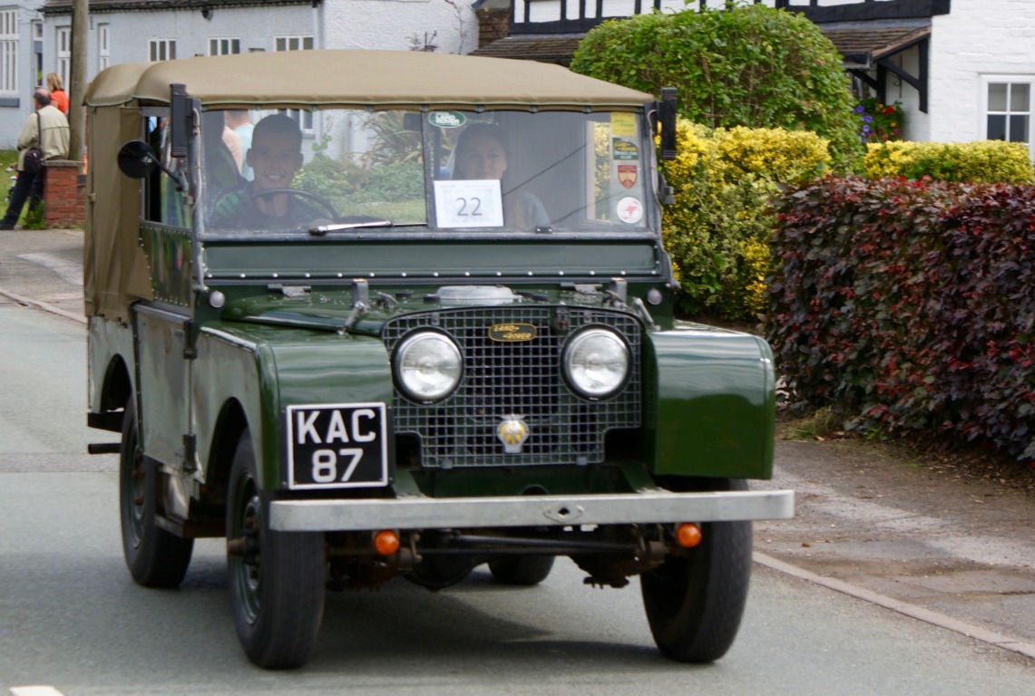 Photographs taken of the 2017 Festival of Transport parade of vehicles from Hankelow to Audlem