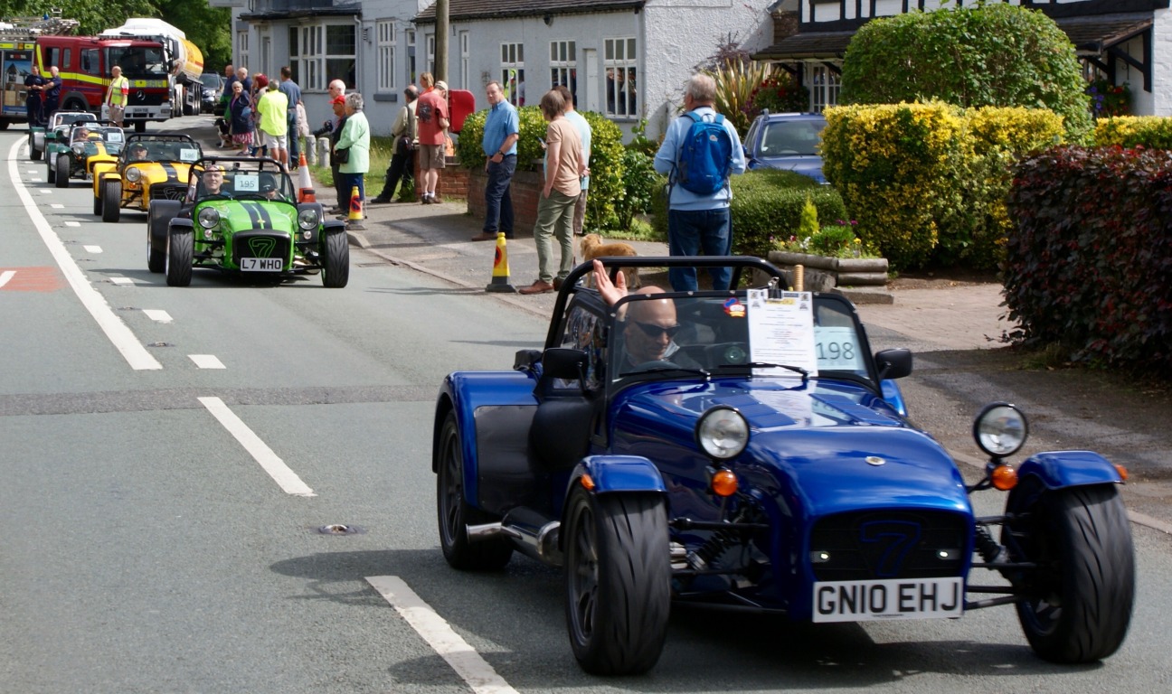 Photographs taken of the 2017 Festival of Transport parade of vehicles from Hankelow to Audlem