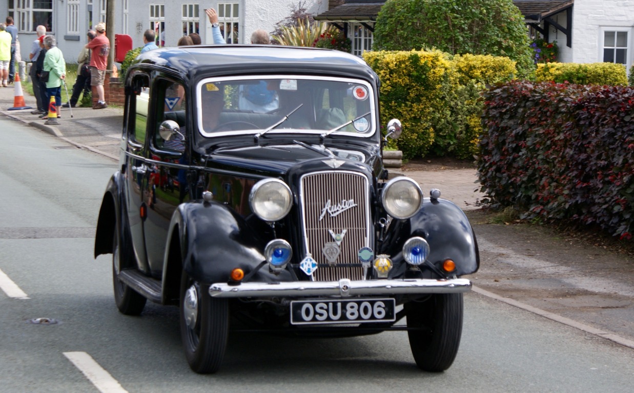 Photographs taken of the 2017 Festival of Transport parade of vehicles from Hankelow to Audlem