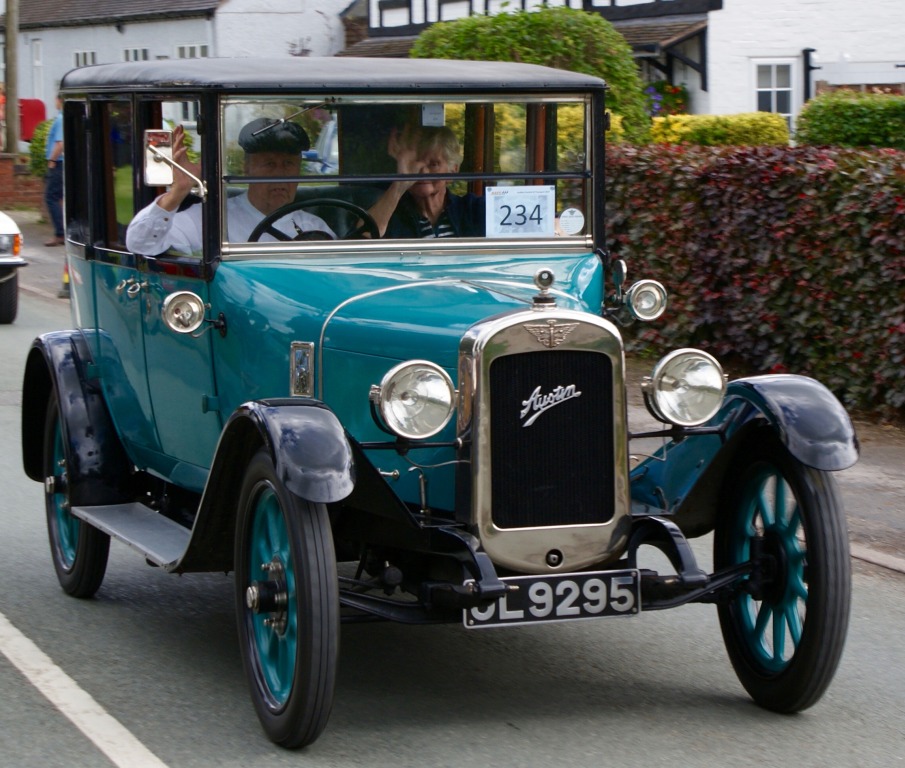 Photographs taken of the 2017 Festival of Transport parade of vehicles from Hankelow to Audlem