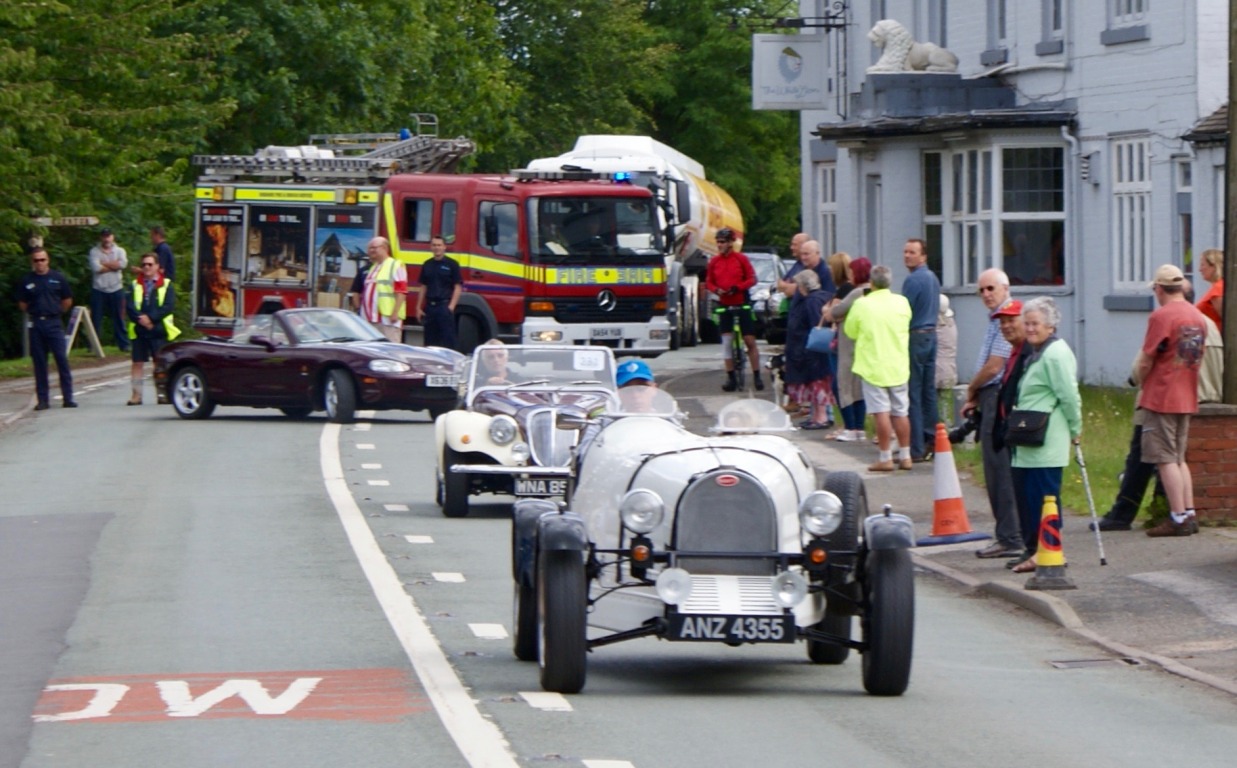 Photographs taken of the 2017 Festival of Transport parade of vehicles from Hankelow to Audlem