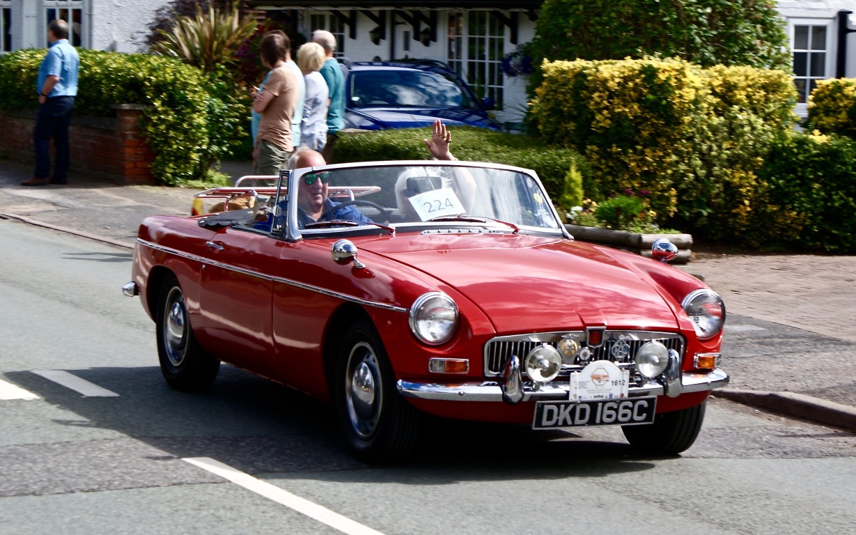 Photographs taken of the 2017 Festival of Transport parade of vehicles from Hankelow to Audlem