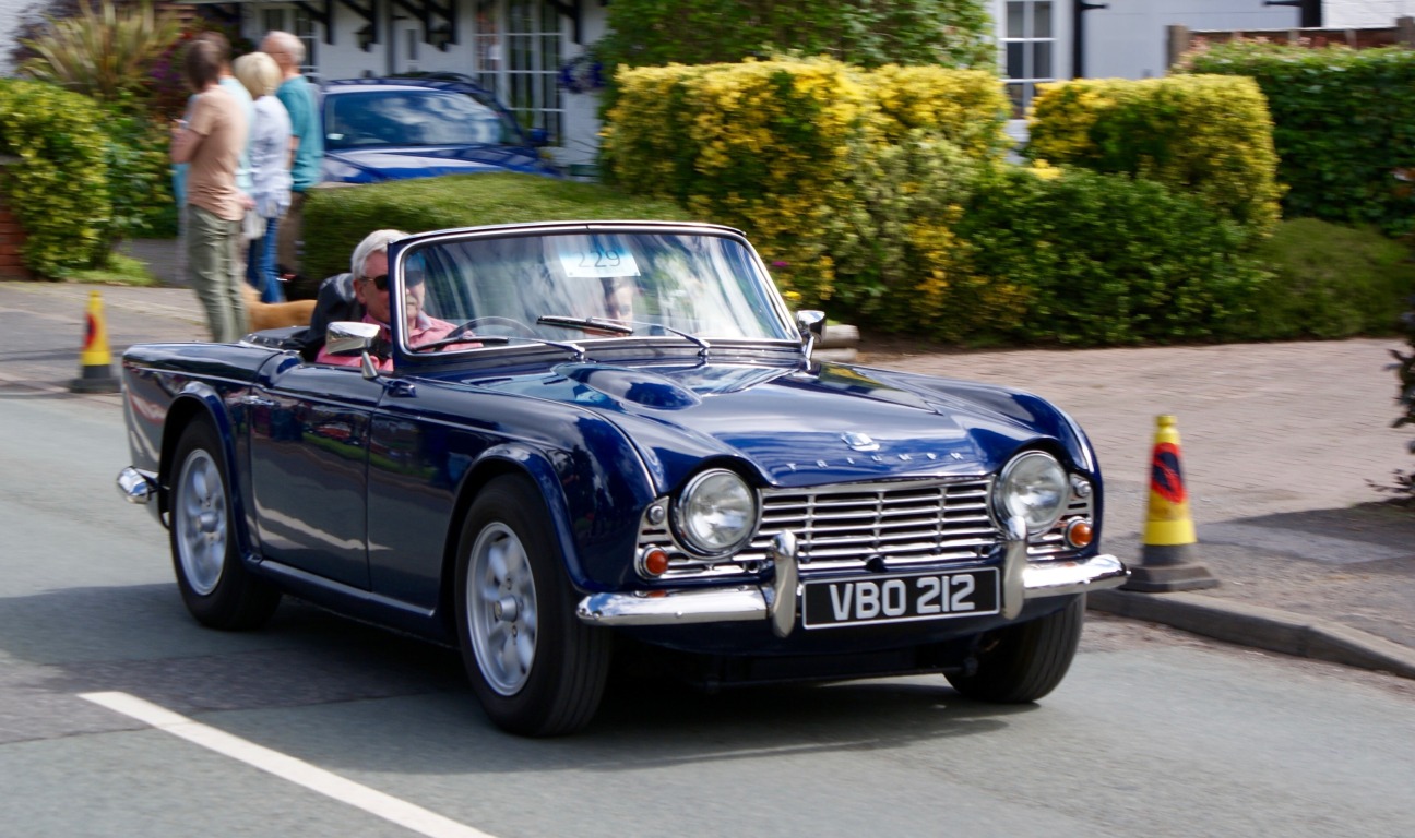 Photographs taken of the 2017 Festival of Transport parade of vehicles from Hankelow to Audlem