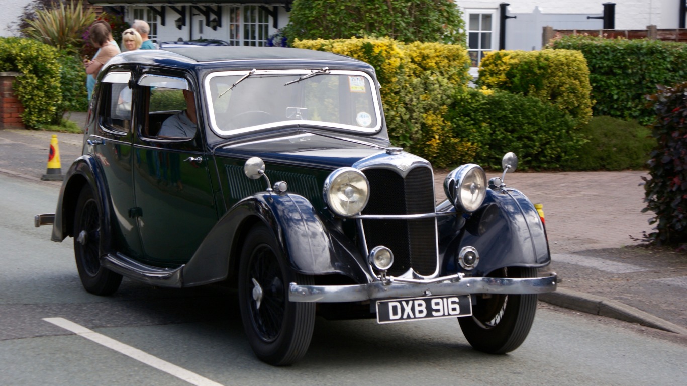 Photographs taken of the 2017 Festival of Transport parade of vehicles from Hankelow to Audlem