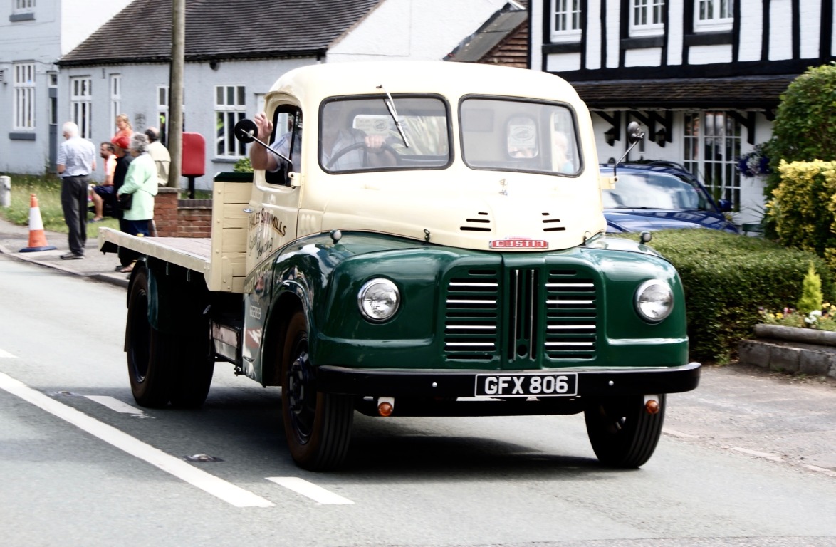 Photographs taken of the 2017 Festival of Transport parade of vehicles from Hankelow to Audlem