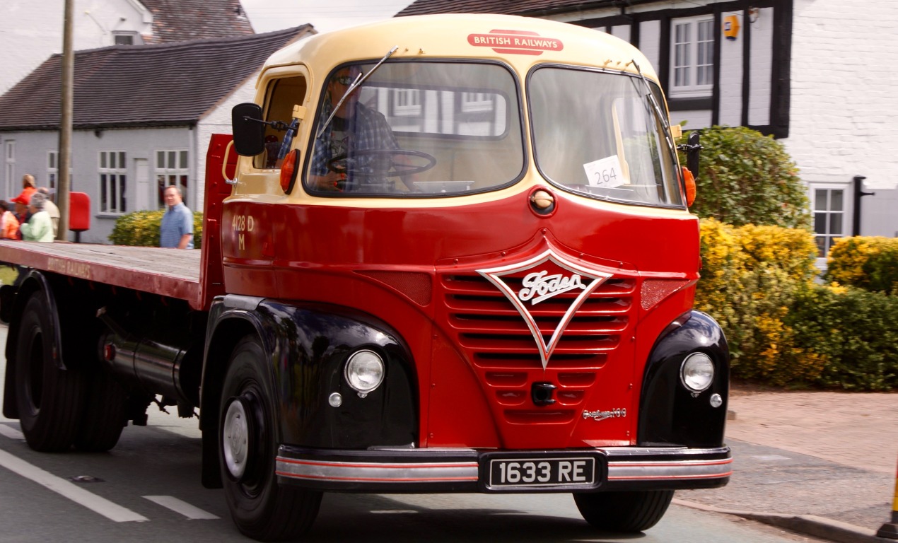 Photographs taken of the 2017 Festival of Transport parade of vehicles from Hankelow to Audlem