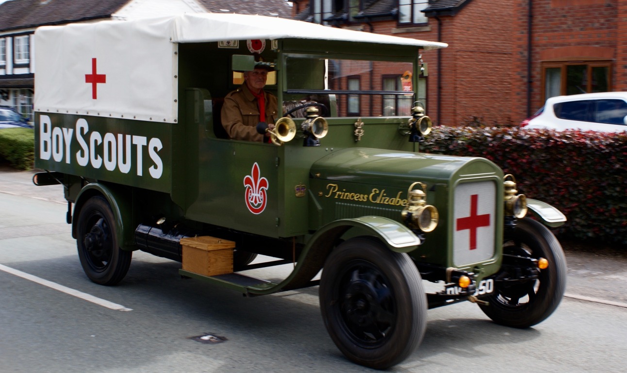 Photographs taken of the 2017 Festival of Transport parade of vehicles from Hankelow to Audlem