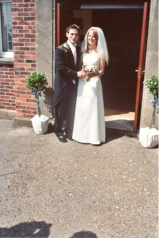 The first wedding of the 21st century in Hankelow Methodist Chapel