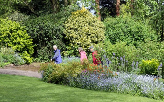 Photographs taken during the visit to the Dorothy Clive Gardens in May 2014