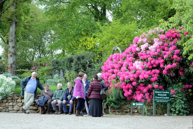 Photographs taken during the visit to the Dorothy Clive Gardens in May 2014