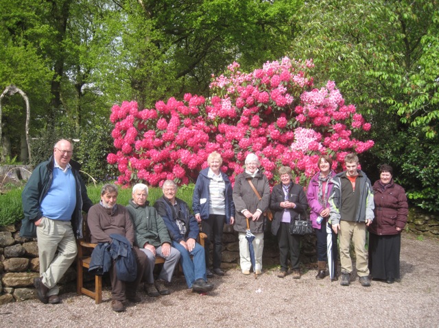 Photographs taken during the visit to the Dorothy Clive Gardens in May 2014