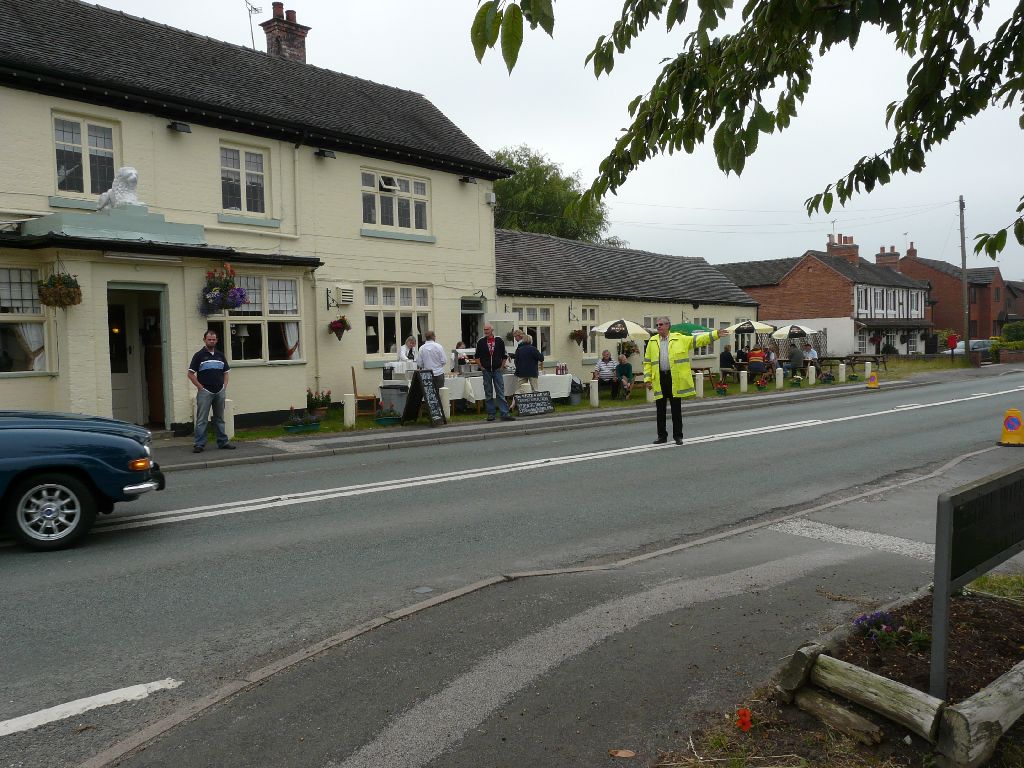 Photographs taken on Hankelow Green as vehicles arrive for the Festival of Transport 2008