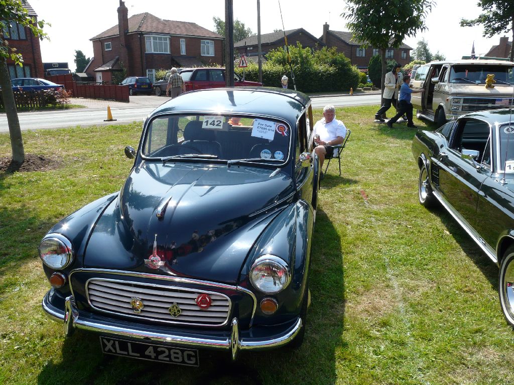 Photographs taken on Hankelow Green as vehicles arrive for the Festival of Transport 2008