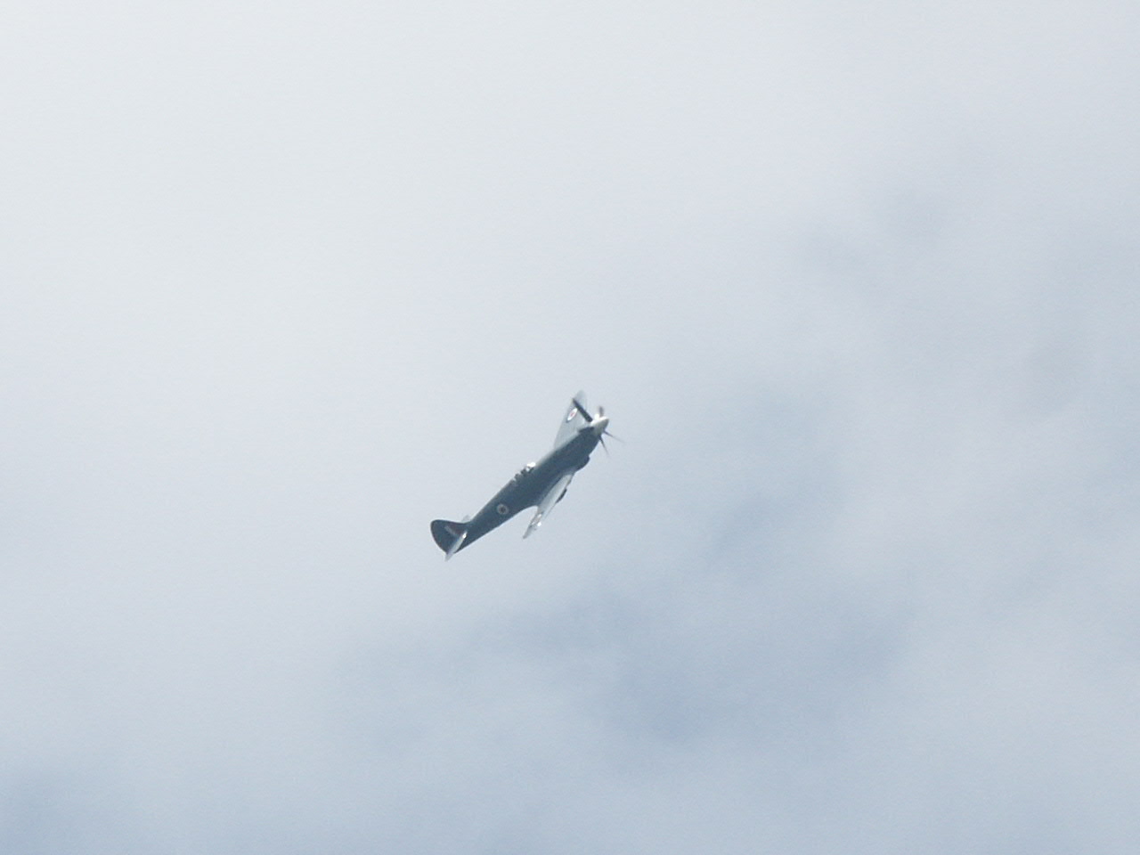 Spitfire at the Audlem Festival of Transport 2008