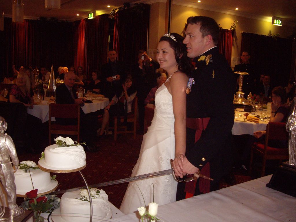 The blessing of the marriage of Georgina Wright and Captain Mark Normile on 15th December 2007 - photo 4