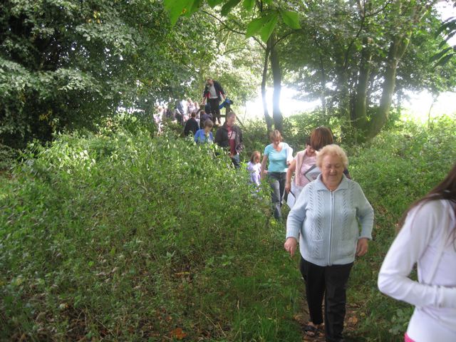 Photograph taken on the Hankelow History Walk 2007