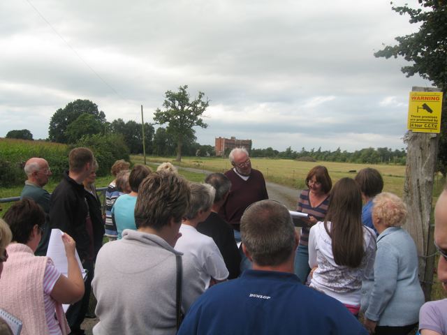 Photograph taken on the Hankelow History Walk 2007